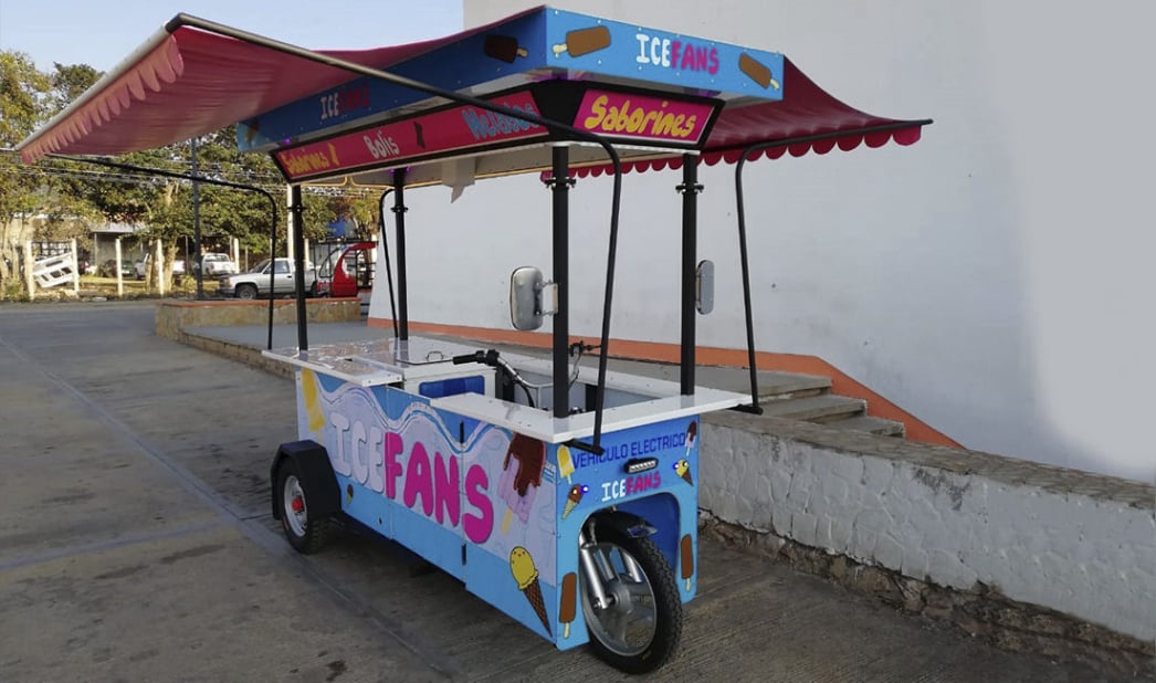 Vehículo Eléctrico Ice Cream Movil